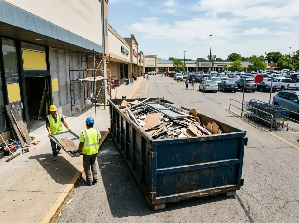 retail-store-renovation-debris-003 — frequently asked questions, Roll-off Dumpster Rentals in Chicago, IL